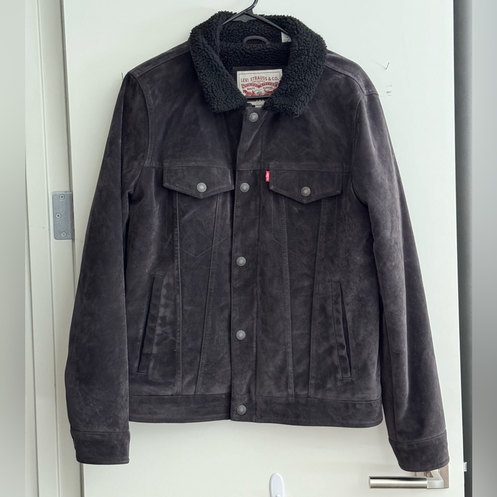 Levi Strauss Sherpa Suede Jacket